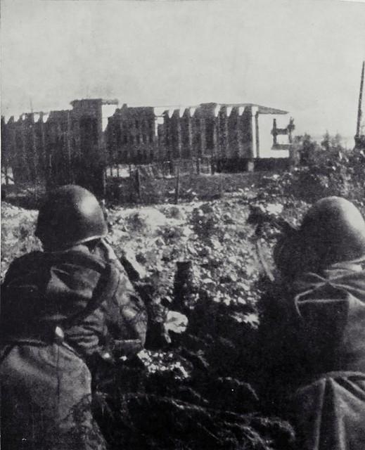 Imgen de la lucha en Stalingrado
