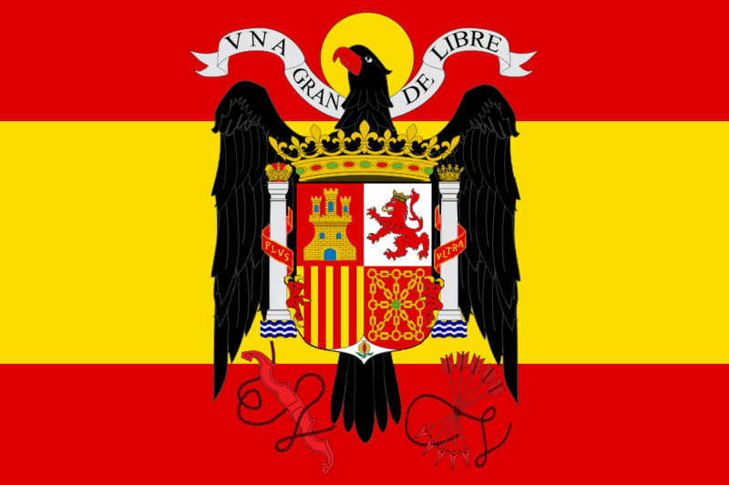 Bandera de la España de Franco
