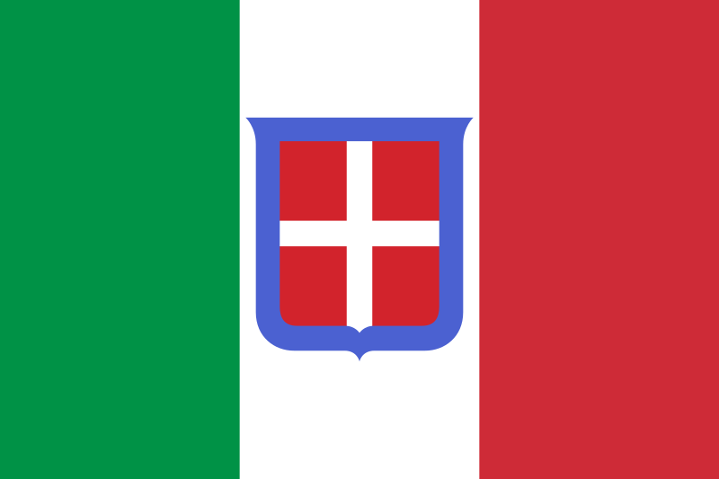 Bandera de la Italia fascista