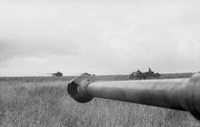 Tanques alemanes en Prokhorovka
