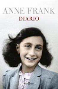 El diario de Ana Frank. Portada del libro. Novela basada en hecho real